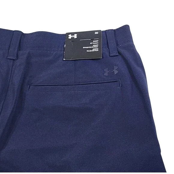 Under Armour UA Drive Storm Men's 10" Golf Shorts Size 30 Midnight Navy NWT - Picture 3 of 9